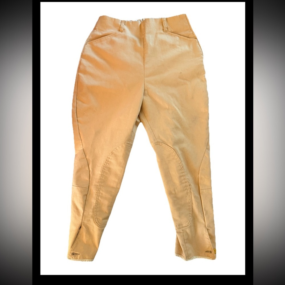 CHRISTANFELD Vintage 70’s Riding Breeches 100% Cotton Women’s Sz 6/Girls Sz 14